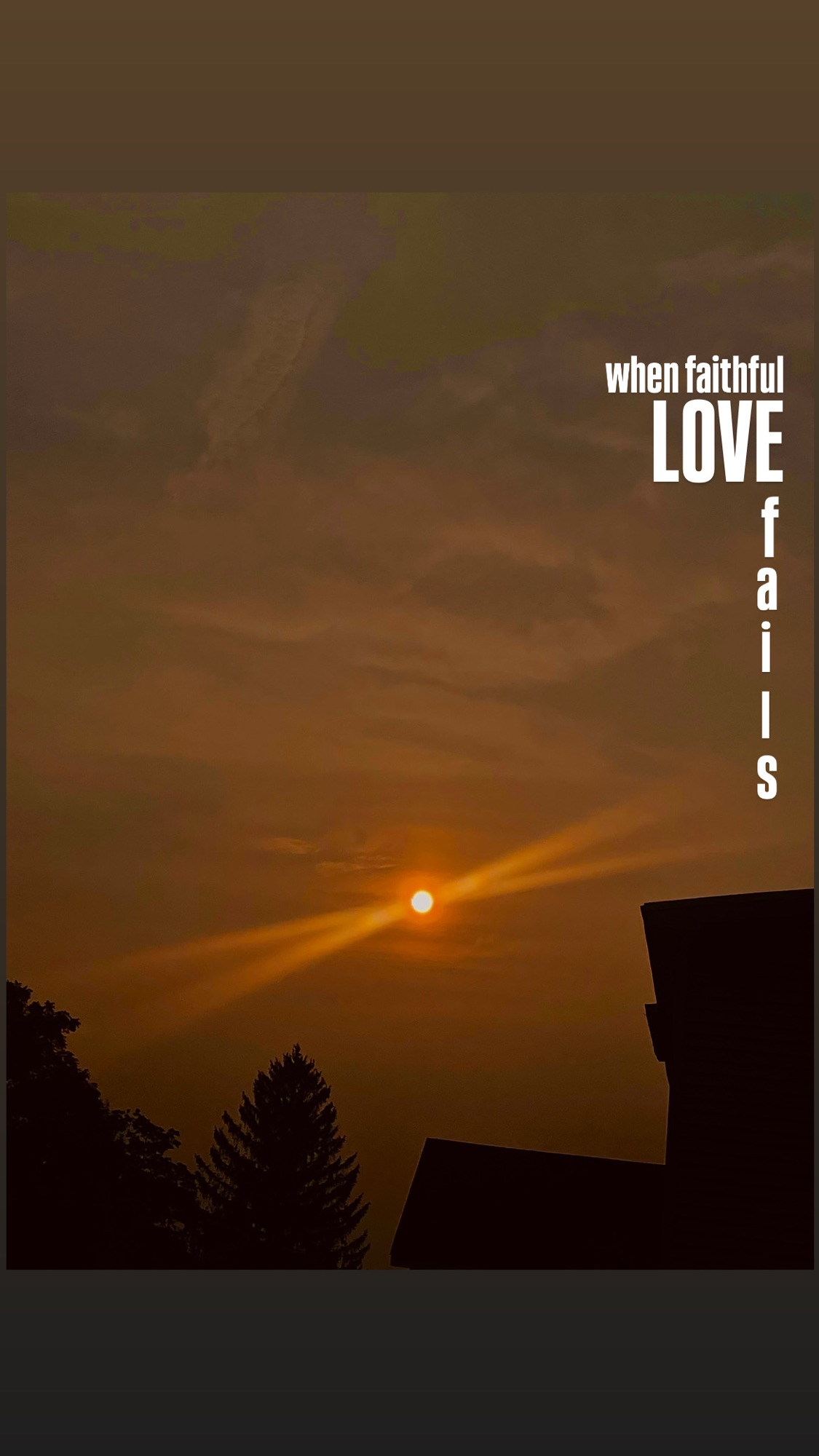 When Faithful Love Fails: Lessons from a God-Centered Relationship